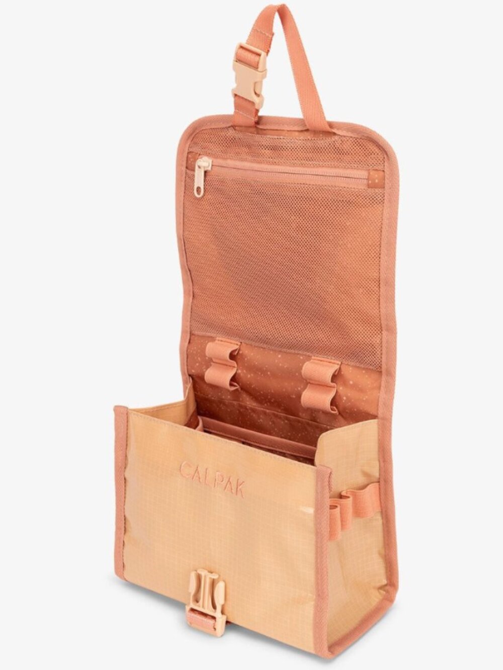 Calpak Terra Hanging Toiletry Bag in Canyon